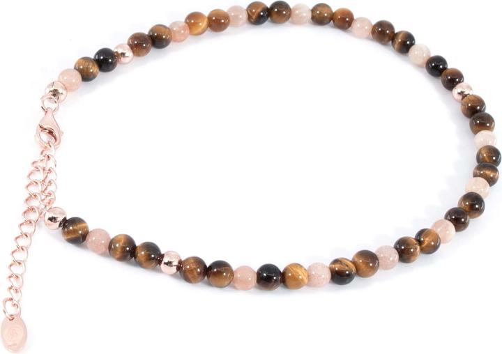 Immagine prodotto Balibay Gresiaa (Argento 925, Pietra lunare, Occhio di tigre, Pietra preziosa, Agata, 22 cm)