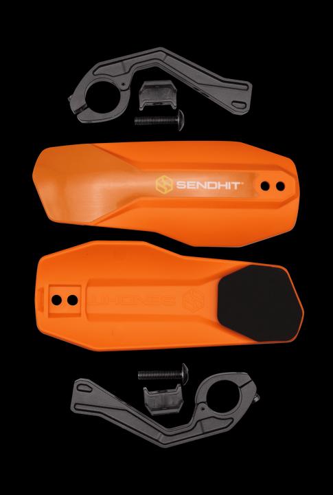 Actual product image Sendhit Nock Handguards V2 - orange
