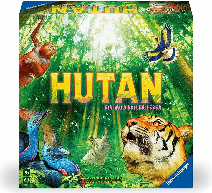 Produktbild Ravensburger 24747 HUTAN - Taktikspiel für die ganze Familie, für 1-4 Personen ab 8 Jahren (Deutsch)