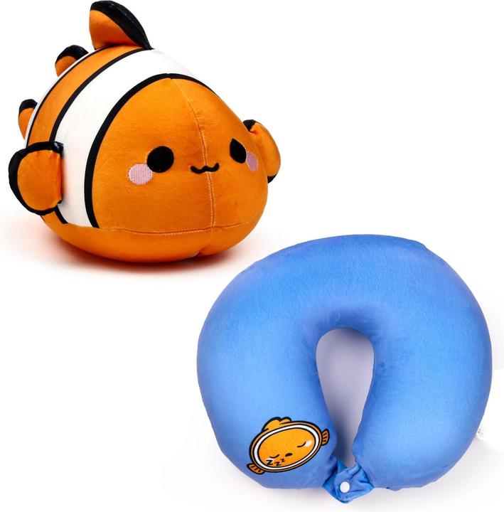 Sombo PlüschReisekissen Clownfisch (Kopf- & Nackenkissen)