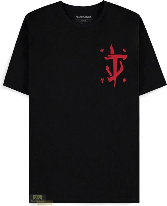 Actual product image Difuzed DOOM Dark Age - Men's Short Sleeved T-shirt - 2XL (XXL)