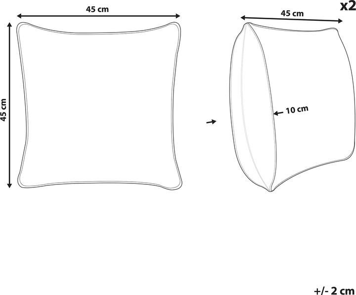 Actual product image Beliani Loano (45 x 45 cm)