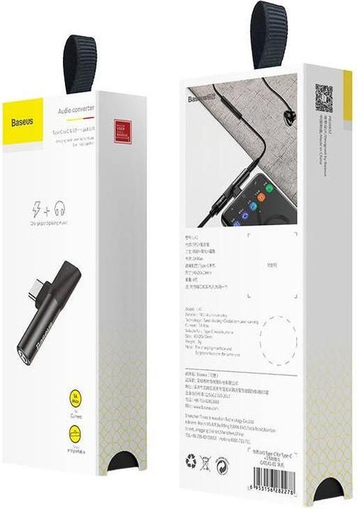 Image du produit Baseus Adaptateur 2in1 USB Type-C (USB Type C, Jack 3.5mm, USB Type C)