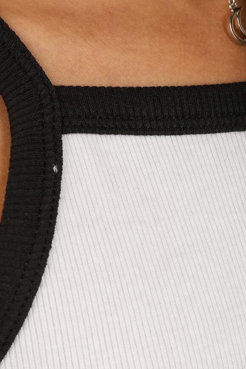 Actual product image Shady Girls Ribbed crop top (12)