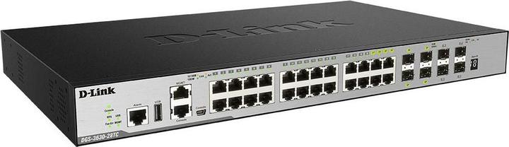 Produktbild D-Link 28-PORT LAYER 3 GB STACK SWITC (20 Ports)