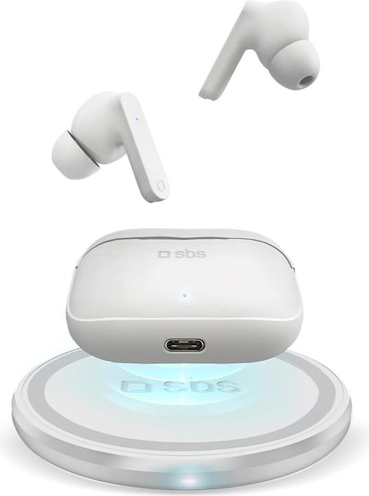 Immagine prodotto SBS Cuffie Urban Pro True Wireless Stereo (TWS) In Ear Call/Music Bluetooth Bianco (4 h, Senza fili)