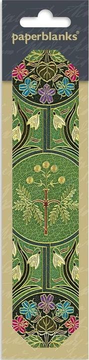 Actual product image Paperblanks Book Mark Blooming Poetry Green