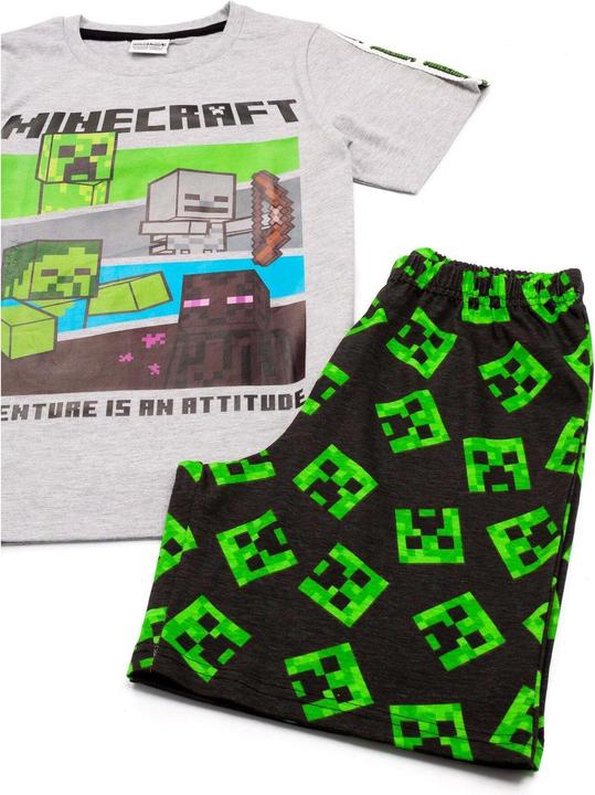 Produktbild Minecraft Schlafanzug mit Shorts Jungen (134)