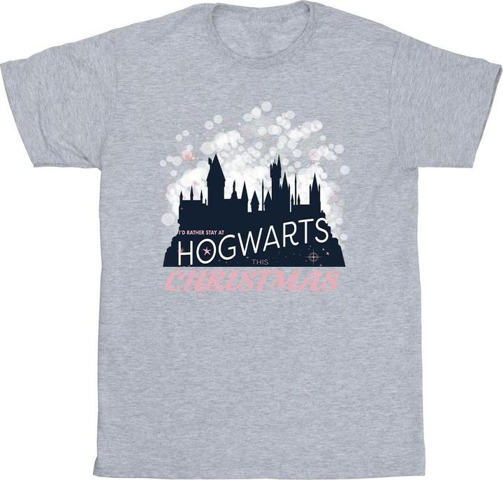 Hogwarts Christmas TShirt Jungen