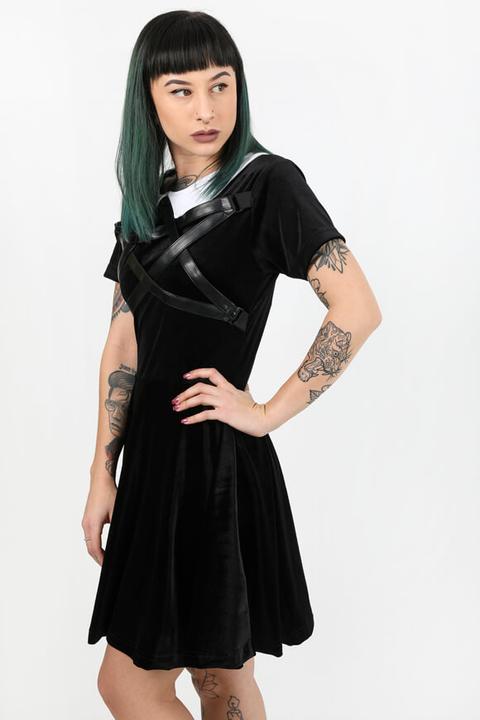 Produktbild Heartless Samt Kleid (S)