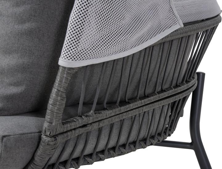 Produktbild Leco Sessel mit Fusshocker CLARA (102 cm)