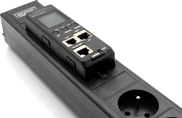 Produktbild Digitus Assmann Electronic ASM DN-IP-V-2-18E Metered RACK PDU-Anschluss DIN49440 18xNF-C61-314 (E) 16A