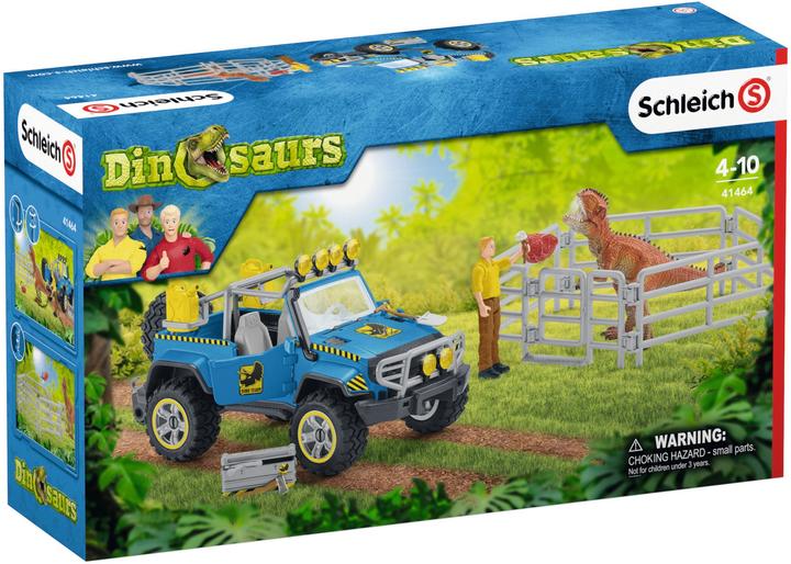 Produktbild Schleich Geländewagen mit Dino-Aussenposten