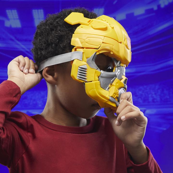 Immagine prodotto Hasbro Maschera Bumblebee 2 in 1, action figure e maschera 2 in 1 di Bumblebee B-127