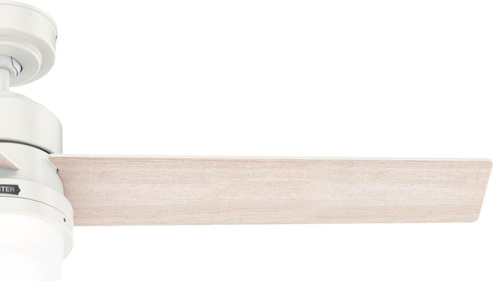 Actual product image Hunter Fans Deckenventilator Greenville Weiss mit Licht (39 dB)