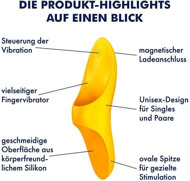 Actual product image Satisfyer Teaser finger vibrator