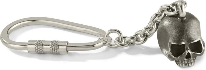 Actual product image Bikergold Keyring Skull