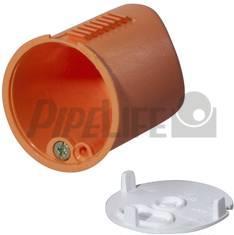 Produktbild F-Tronic HW Wandauslassdose 45mm m. E134 Deckel 7350098