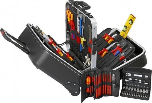 Actual product image Knipex Tool Case BIG Twin Move Electric (63 pieces)