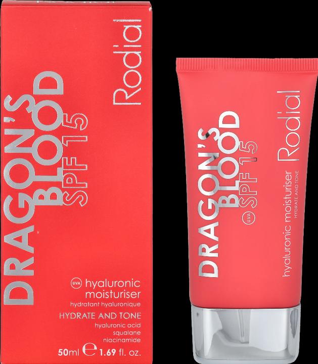 Productafbeelding Rodial Drakenbloed hyaluronmoisturizer SPF15 (50 ml, Dagcrème, SPF 15)