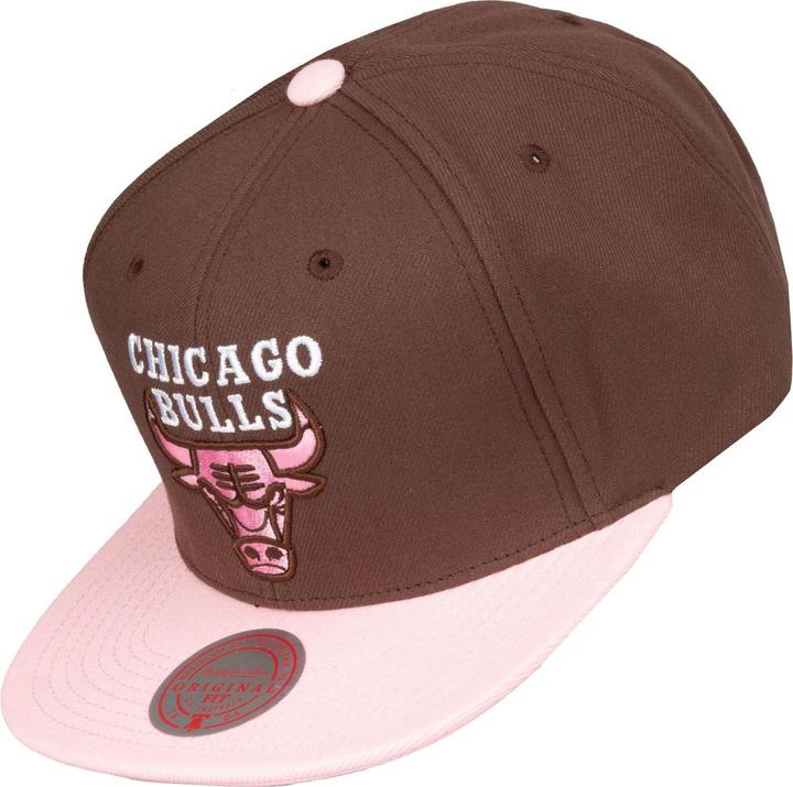 Actual product image Mitchell & Ness Snapback Cap Neopolitan Chicago Bulls Brown (One size)
