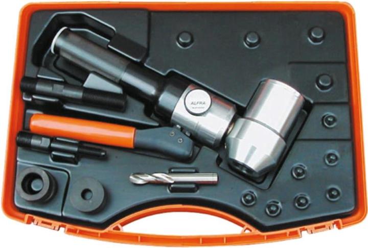 Image du produit Alfra Poinçonneuse hydraulique manuelle COMPACTCOMBI® 90 degrés 75 kN 680 bar