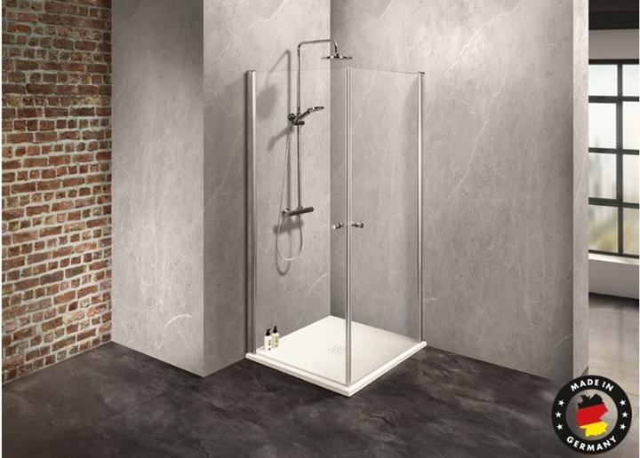 Actual product image Dusbad Shower cubicle/ shower enclosure Vital 2 swing door/ corner shower (80 cm, 80 cm, 202.50 cm)