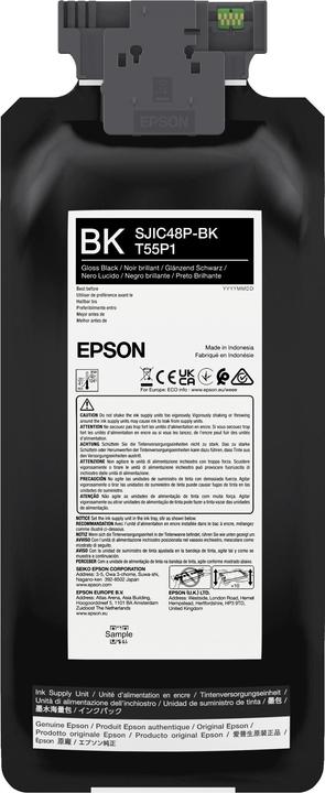 Produktbild Epson Tinte schwarz gloss f. C8000e (BK)