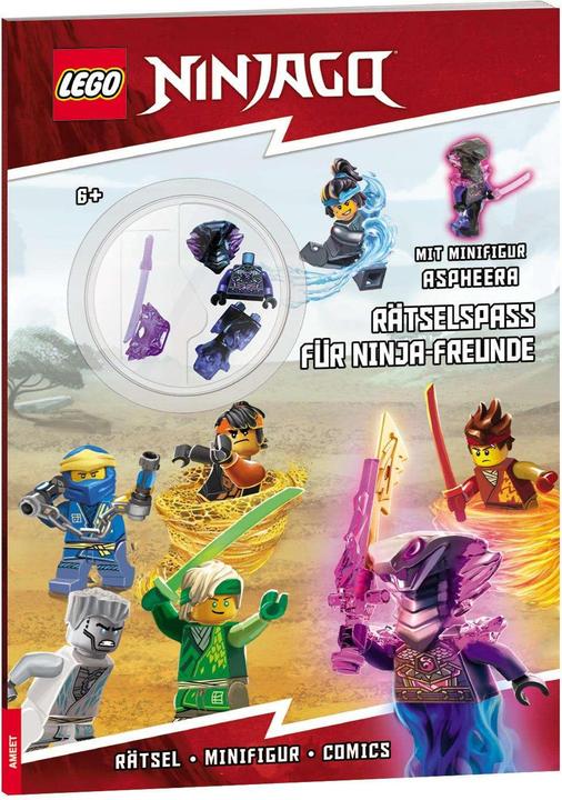 Produktbild LEGO® Ninjago® - Rätselspass für Ninja-Freunde (Deutsch, 2023)