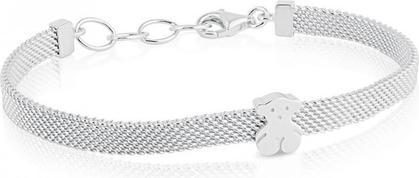 Tous Silver teddy bear bracelet 011900410