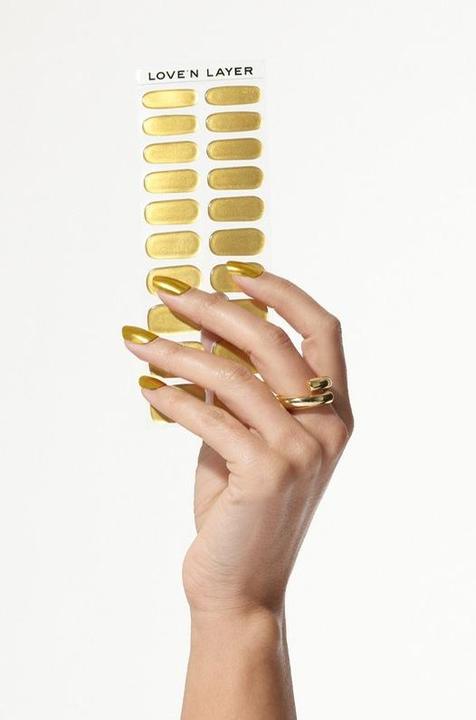 Actual product image Love'n Layer - Metallic Shiny Gold (Metallic Shiny Gold, Colour paint)