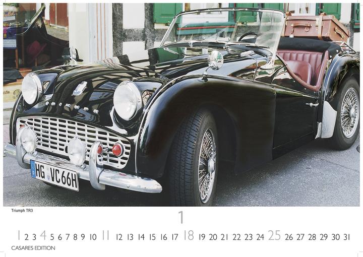 Actual product image British Classic Cars 2026 S 24x35cm