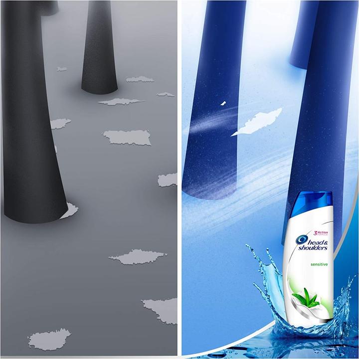 Produktbild Head & Shoulders Sensitive (300 ml, Flüssiges Shampoo)