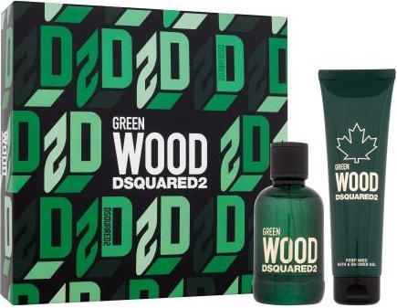 Actual product image Dsquared2 Dsquared² - Green Wood - EDT 100 ml + sprchovï¿½ gel 150 ml (Eau de toilette, 150 ml)