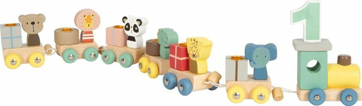 small foot Birthday train with animals
