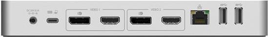Image du produit StarTech .com Station d'accueil universelle pour ordinateur portable USB-C & USB 3.0 2x4K 100W PD (Port de connexion (propriétaire), 4 Ports)