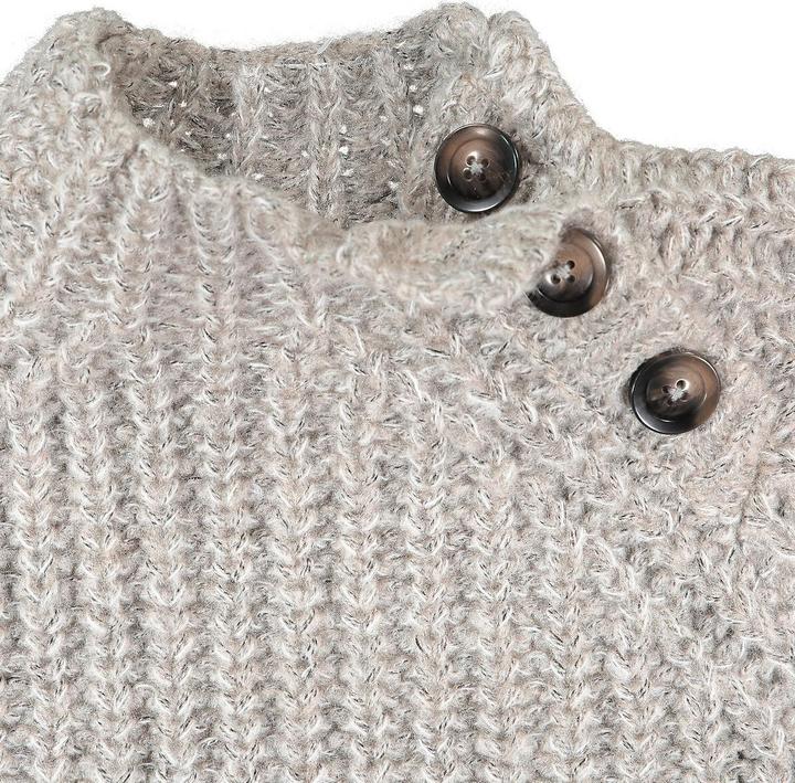 Actual product image La Redoute Collections Jumper with stand-up collar (128)
