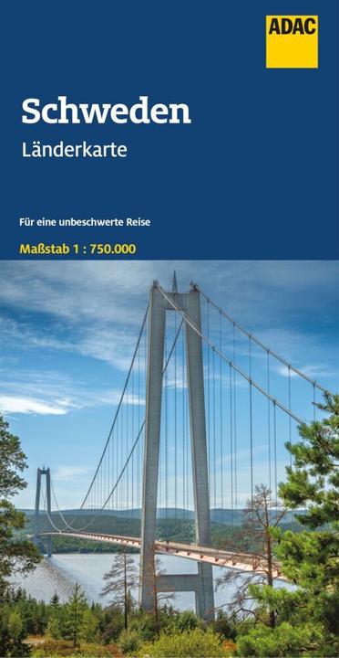 Produktbild Länderkarte Schweden 1:750.000