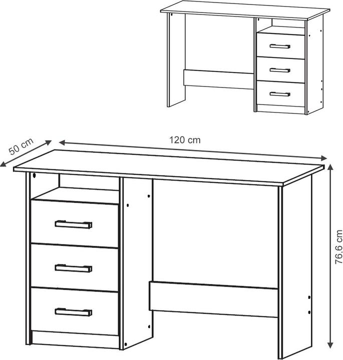 Produktbild Vicco Meiko (120 x 77 x 50 cm)