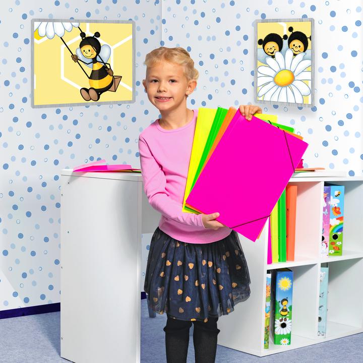 Actual product image HERMA A4 neon translucent folder (A4, 1 x)
