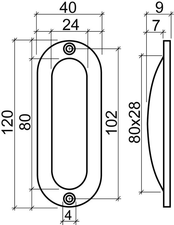 Actual product image Hermeta Shell handles
