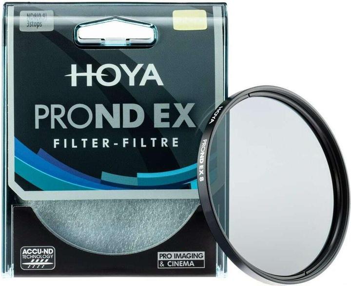 Actual product image Hoya PRO ND EX 8 Filter (49 mm, Neutral density filter, 49 mm)