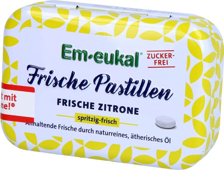 Produktbild Em-eukal Frische Pastillen frische Zitronen zuckerfrei mit Xylit (20 Stk., 500 g)