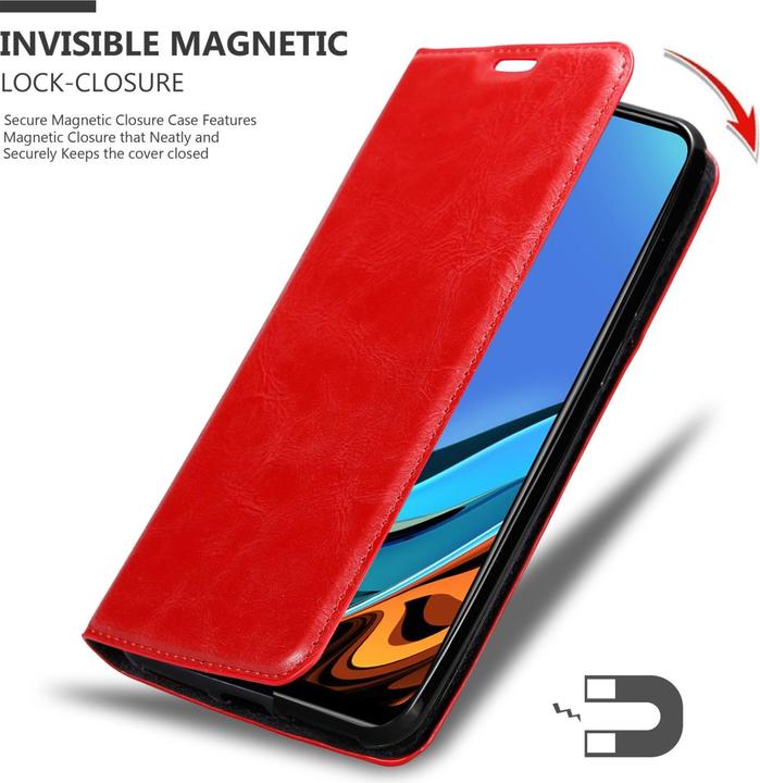 Actual product image Cadorabo Book Invis. Magnet sleeve (Xiaomi Redmi 9T, Xiaomi Poco M3)