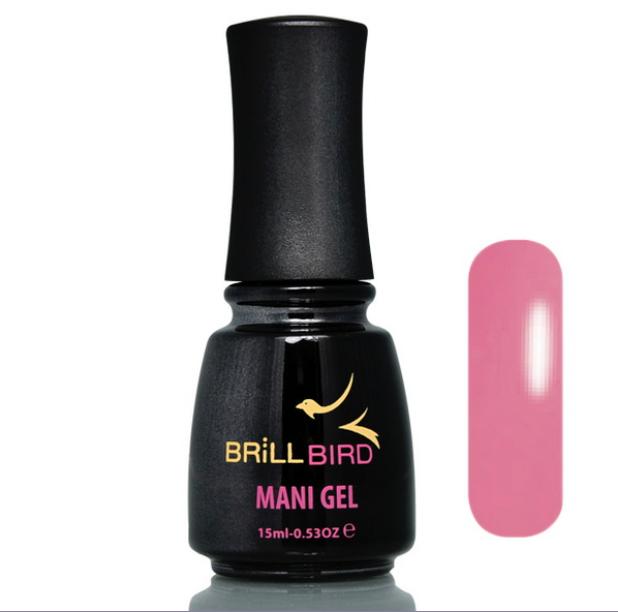 BrillBird Mani Gel Pink 15ml Manikür-Gel (Pink)