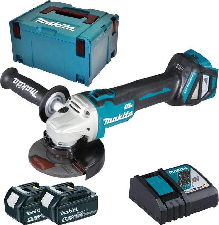 Productafbeelding Makita Batterij haakse slijper (125 mm)