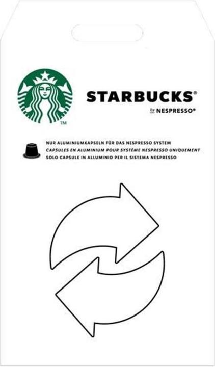 Produktbild Starbucks Recyclingtüte