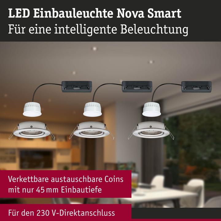 Immagine prodotto Paulmann Einbauleuchte Nova Zigbee (500 lm)