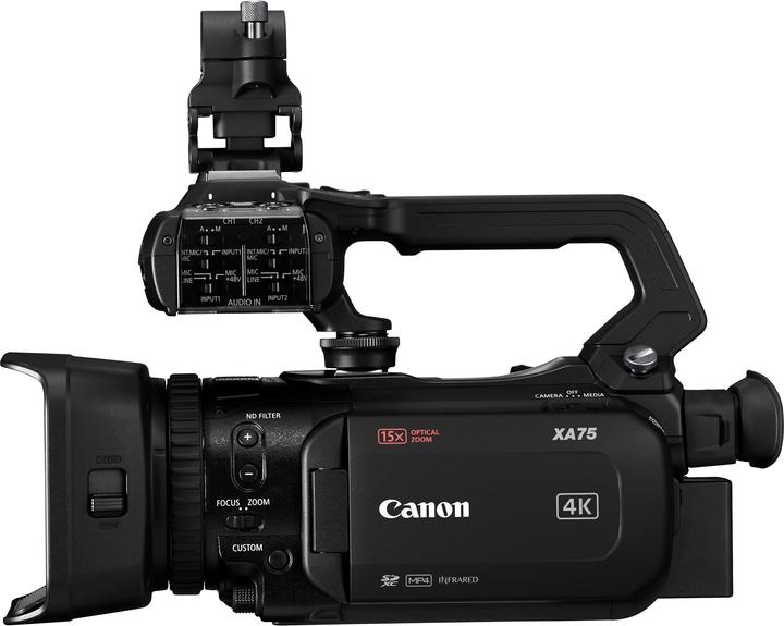 Actual product image Canon XA-75 (13.40 Mpx, 25p, 15 x)