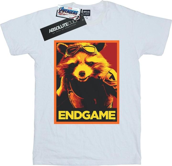 Avengers Endgame Rocket Poster TShirt (M)